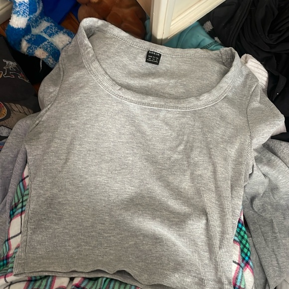 shien grey top - Picture 1 of 2